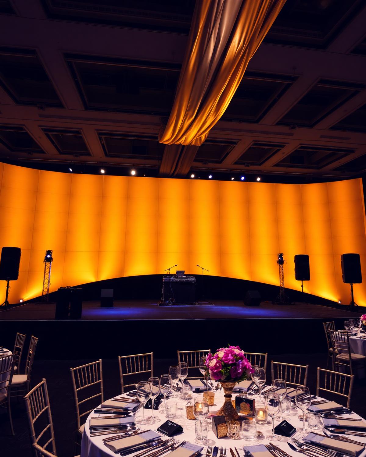 Downtown Gala Stage — Corporate event by Good Time Mascots